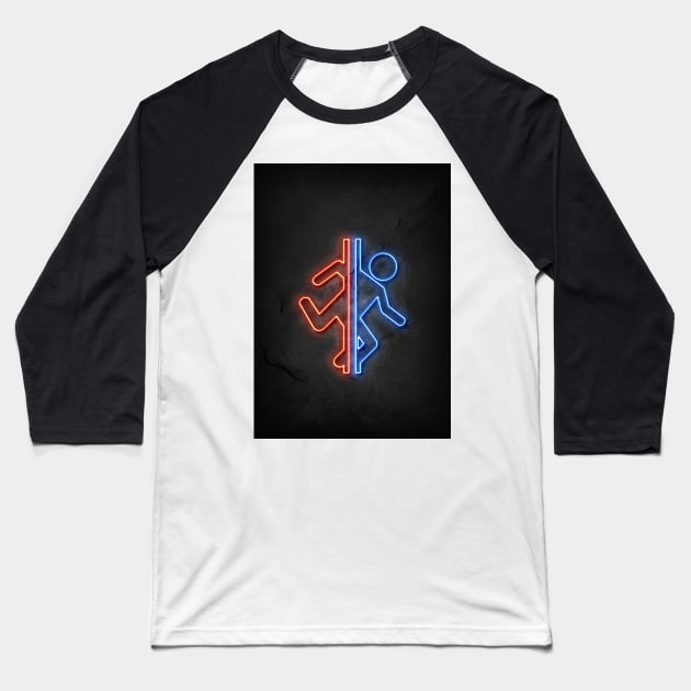 Portal Baseball T-Shirt by Durro